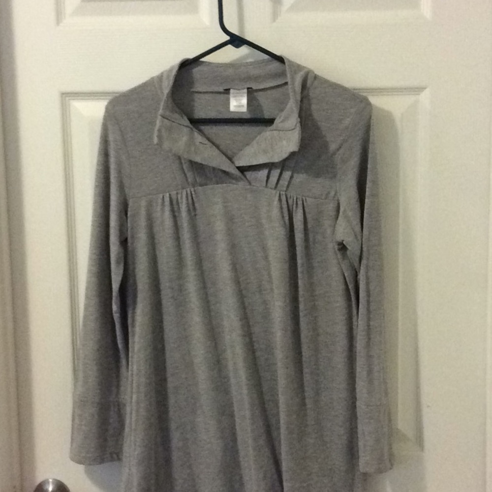 Grey Tunic Top